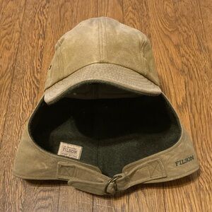 Vtg FILSON TIN CLOTH WILDFOWL DUCK CAP
